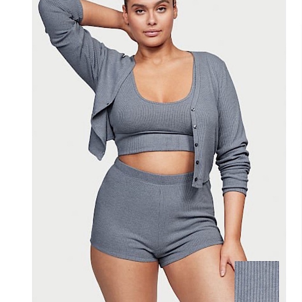 Victoria’s Secret Ribbed Three Piece Set